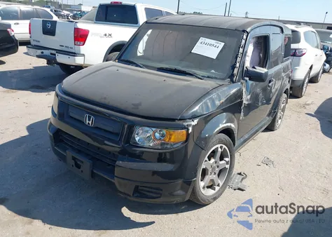 2007 Honda Element Sc из США, поврежденный, VIN 5J6YH18987L000609